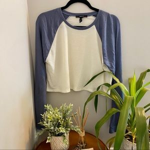 long john material cropped long sleeve!